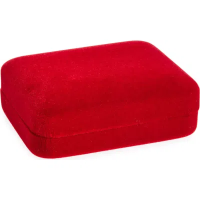 Lie Studio Lié Studio The Jewelry Box In Cherry Red