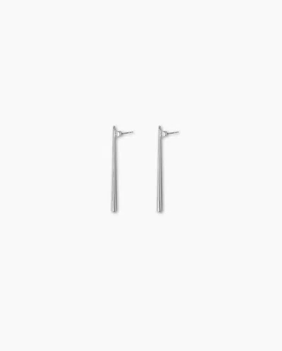 Lie Studio The Joan Earrings - Silver In Metallic