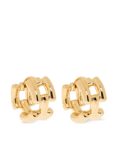 Lie Studio The Johanna Earrings In Gold