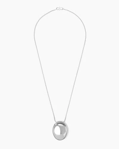 Lie Studio The Julia Necklace In Silver