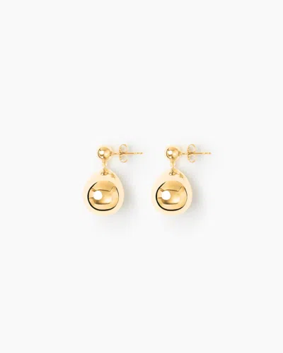Lie Studio The Julie Earrings In Gold
