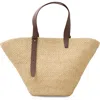 Lie Studio Lié Studio The Large Bianca Woven Raffia Tote