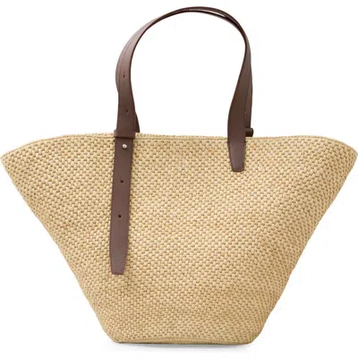 Lie Studio Lié Studio The Large Bianca Woven Raffia Tote