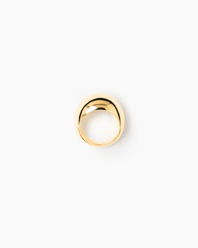 Lie Studio The Leah Ring In Gold