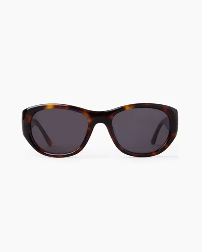 Lie Studio The Lee Sunglasses In Dark Tortoise
