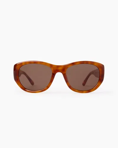 Lie Studio The Lee Sunglasses In Light Tortoise