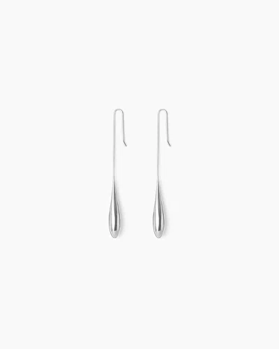 Lie Studio The Lili Earrings In Silver
