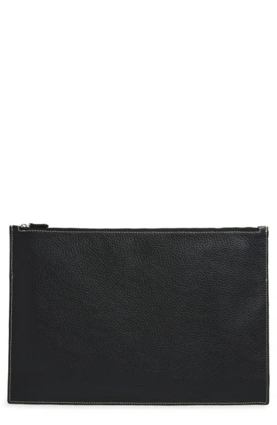 Lie Studio Lié Studio The Lilith Travel Pouchette In Black