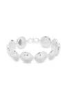 Lie Studio The Liv Sterling Silver-plated Bracelet In Metallic