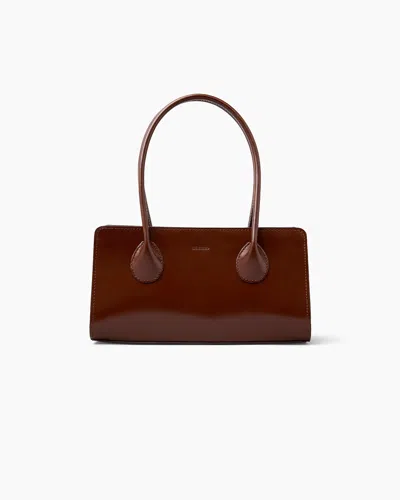 Lie Studio The Lou Bag In Chestnut Brown