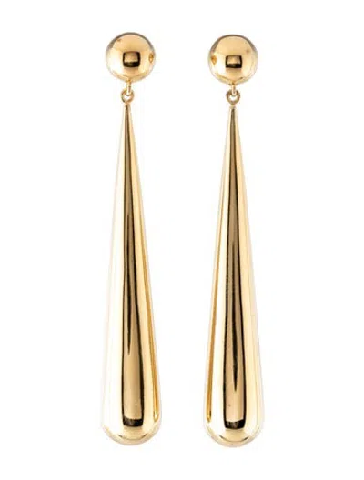 Pre-owned Lie Studio The Louise Drop Earrings In Multicolor