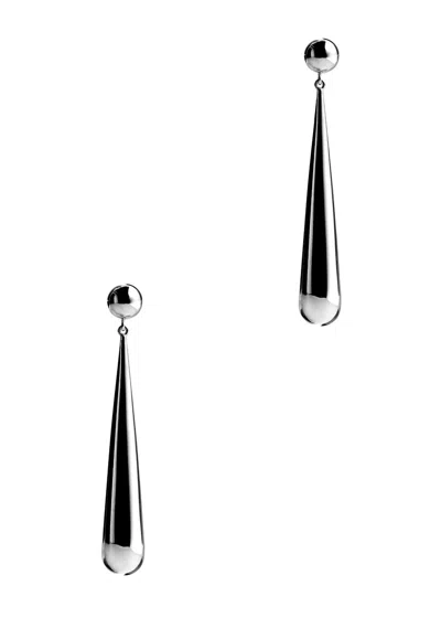 Lie Studio The Louise Sterling Silver Drop Earrings