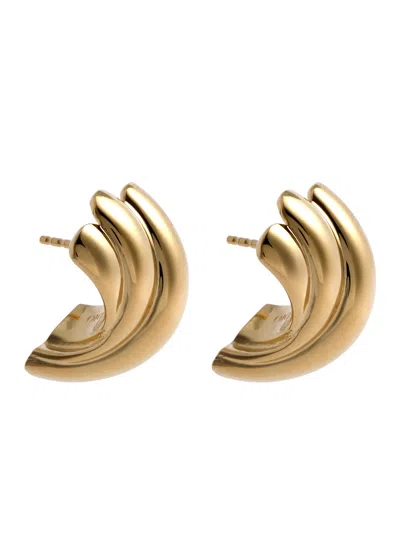 Lie Studio The Magda 18kt Gold-plated Stud Earrings