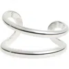 Lie Studio The Maggie Sterling Silver-plated Bracelet In Silver