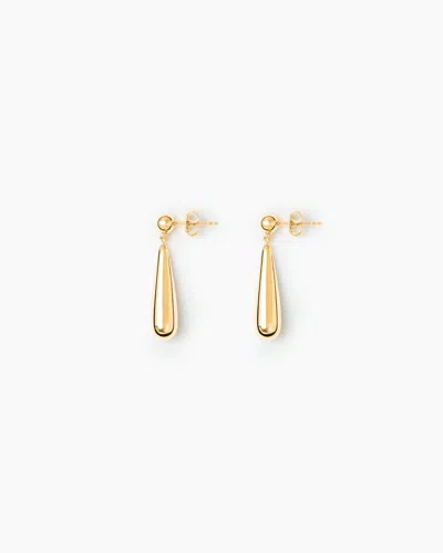 Lie Studio The Martha Earrings In Gold
