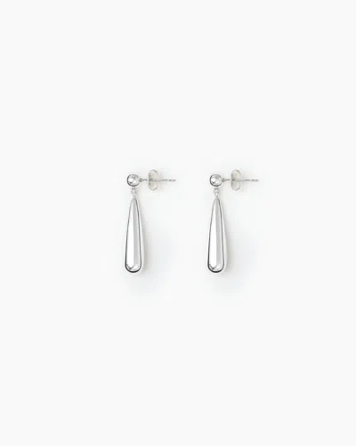 Lie Studio The Martha Earrings In Silver
