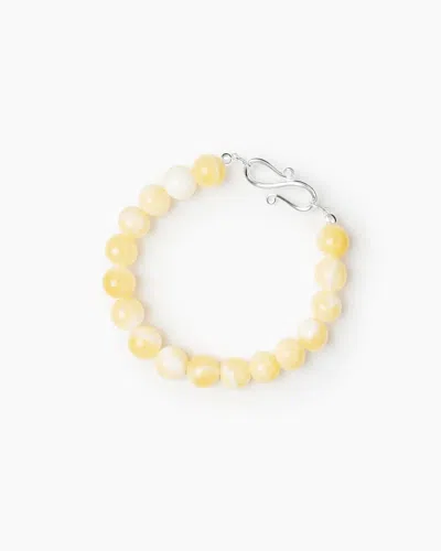 Lie Studio The Mary Bracelet In Beige Topaz