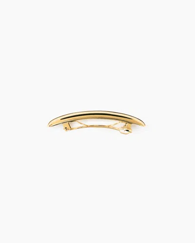 Lie Studio The Molly Hair Barrette In Gold