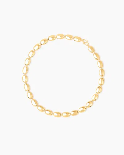 Lie Studio The Monica Necklace In Gold