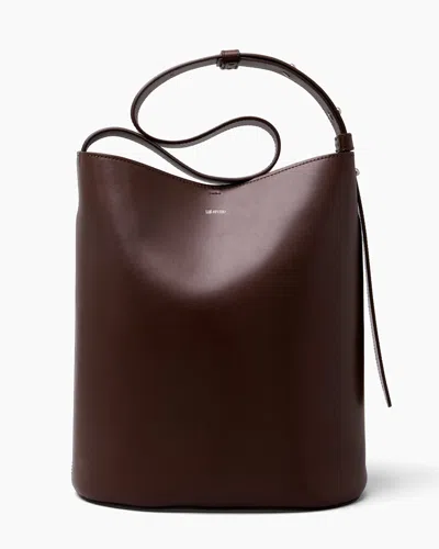 Lie Studio The Norma Tote In Sepia Brown