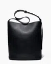 Lie Studio The Norma Tote In Solid Black