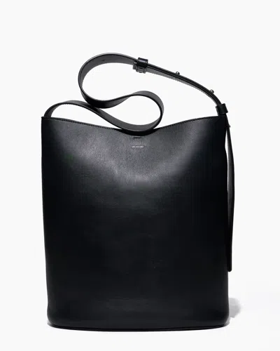 Lie Studio The Norma Tote In Solid Black