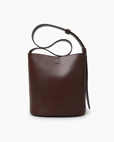 Lie Studio The Paula Tote In Sepia Brown