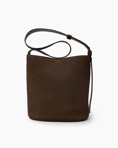 Lie Studio The Paula Tote - Sepia Brown Suede