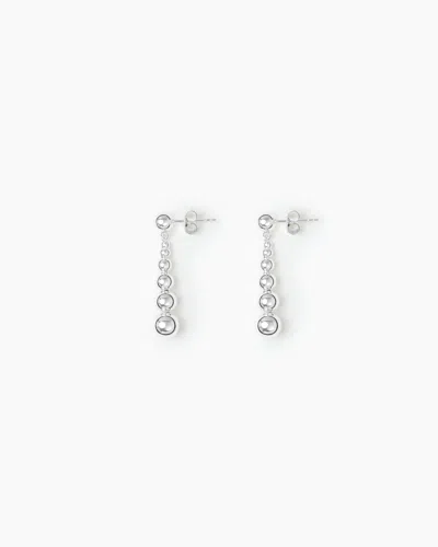 Lie Studio The Rebecca Earrings In Silver