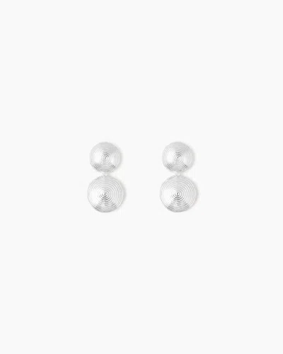 Lie Studio The Rita Earrings In Silver