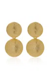 Lie Studio The Ruby 18k Gold-plated Earrings