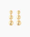 Lie Studio The Ruby Gold-plated Silver Earrings In Gold