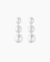 Lie Studio The Ruby Silver Earrings In Silver
