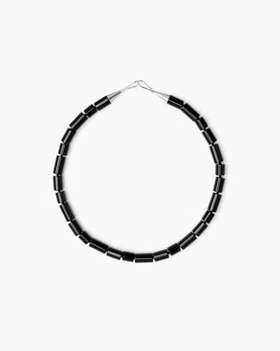 Lie Studio The Sadie Necklace In Black Onyx