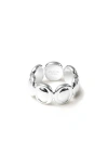 Lie Studio Lié Studio The Sasha Ring In Silver