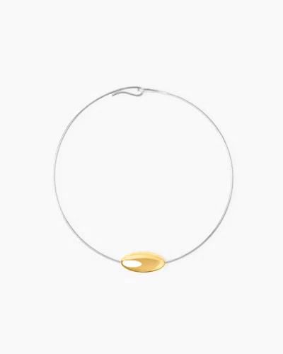 Lie Studio The Scarlet Necklace In Silver