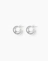 Lie Studio The Simone Earrings In Silver