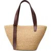 Lie Studio Lié Studio The Small Bianca Woven Raffia Tote
