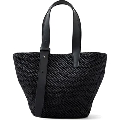 Lie Studio Lié Studio The Small Bianca Woven Raffia Tote