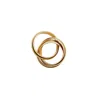 Lie Studio The Sofie Ring In 18k Gold Plated