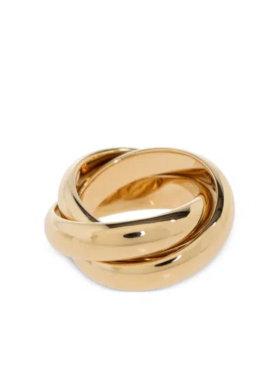 Lie Studio The Sofie Ring In Gold