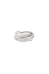 Lie Studio The Sofie Ring In Sterling Silver