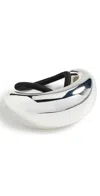 Lie Studio The Thea Hair Tie Silver In Silver
