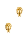 Lie Studio The Vera 18k Gold-plated Earrings In Gold