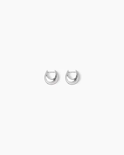 Lie Studio The Violet Earrings In Silver