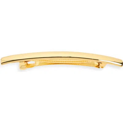 Lie Studio Lié Studio The Willa Barrette In Gold
