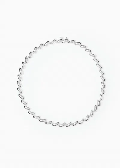 Lie Studio Women's Edith Necklace In Silver