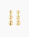 Lie Studio The Ruby Gold-plated Silver Earrings In Gold