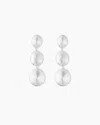 Lie Studio The Ruby Silver Earrings In Silver