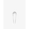 Lie Studio Womens Frida Sterling-silver-plated Brass Hair Pin In Silver